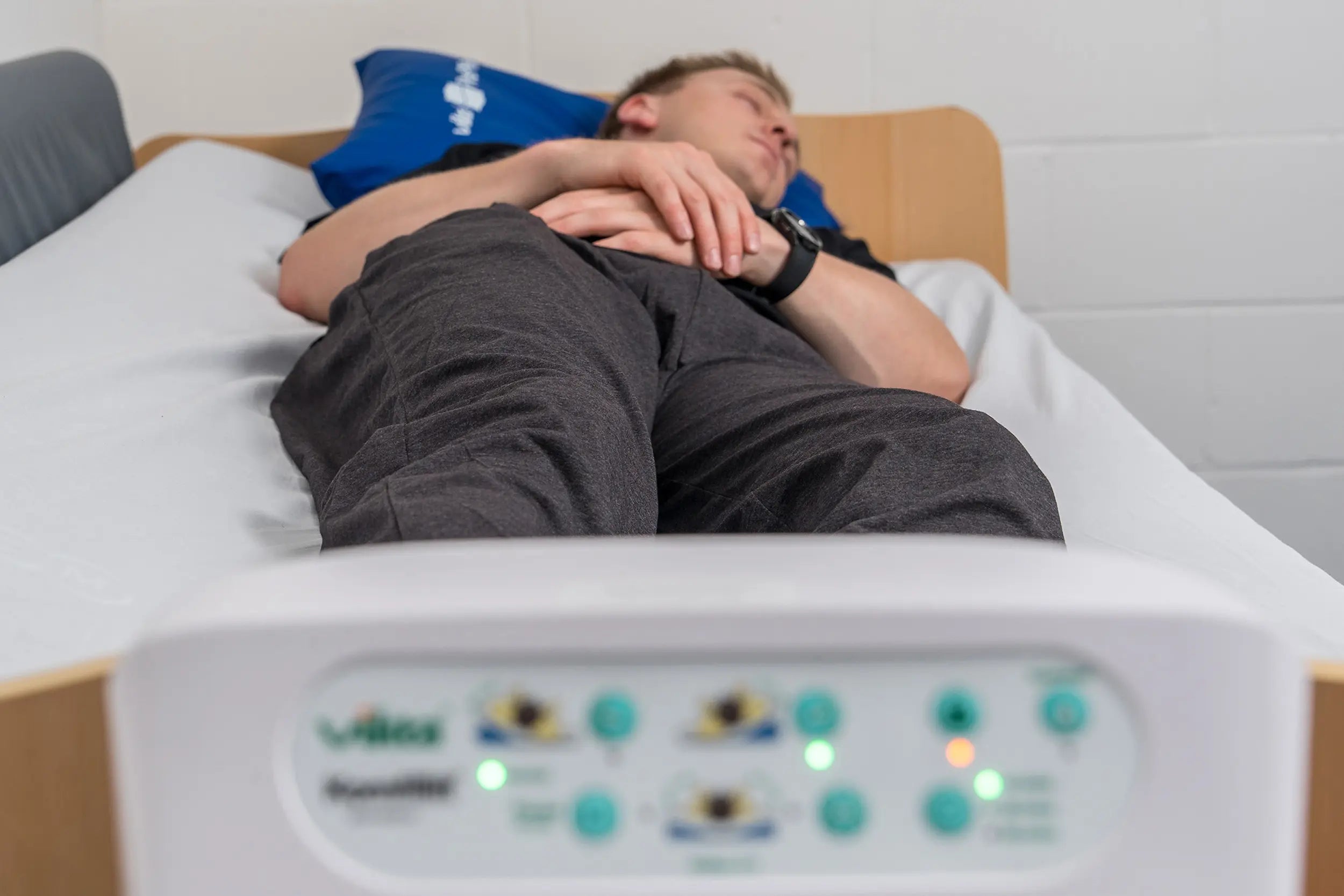 KomfiTilt Go with KomfiFlex mattress: Continuous Lateral Turning System