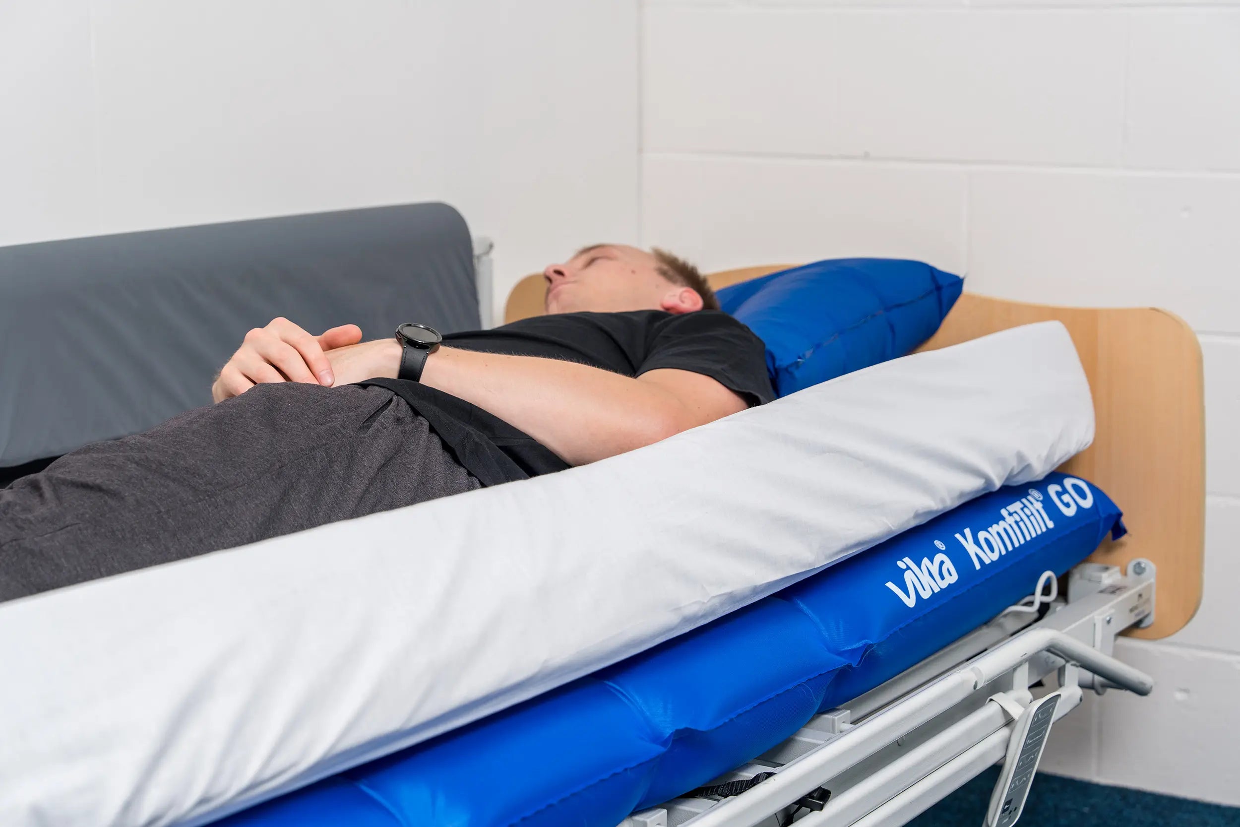 KomfiTilt Go with KomfiFlex mattress: Continuous Lateral Turning System